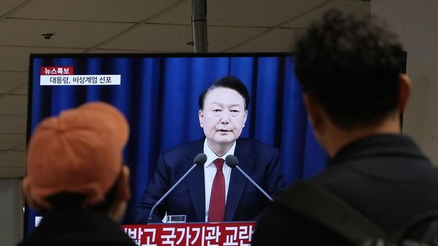 South Korean President declares emergency martial law, accusing opposition of anti-state activities