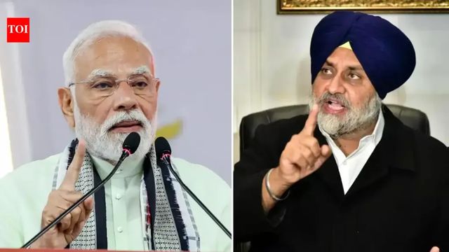 Sukhbir Badal Meets PM Modi, Sparks Fresh Buzz Over SAD-BJP Alliance Ahead of Punjab Polls