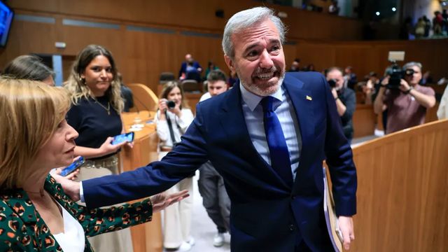 Pleno de investidura de Azcón en las cortes de Aragón