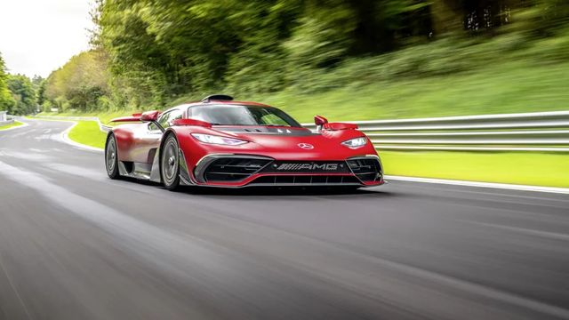 El Mercedes-AMG ONE bate su propio récord de velocidad en Nürburgring