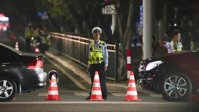 35 killed in China after car drives into group of people outside sports centre