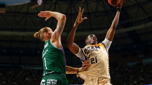 UCAM Murcia sorprende a Unicaja y jugará su primera final de Liga Endesa