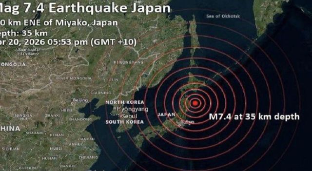 Terremoto di magnitudo 7,5 al largo del Giappone, treni fermi, allerta tsunami