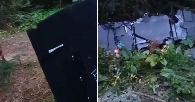 O dronă s-a prăbușit în apropierea localității Solca, județul Suceava