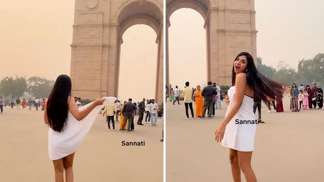 Kolkata model's towel dance for International Men's Day at India Gate goes viral