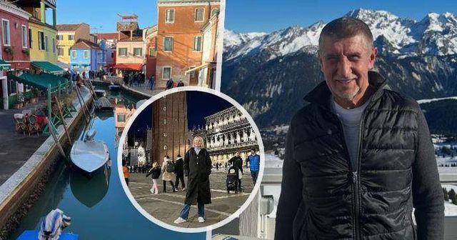 Babiš s Monikou v Alpách, Černochová v Benátkách. Politici na konci roku vyrazili do zahraničí i po Čechách