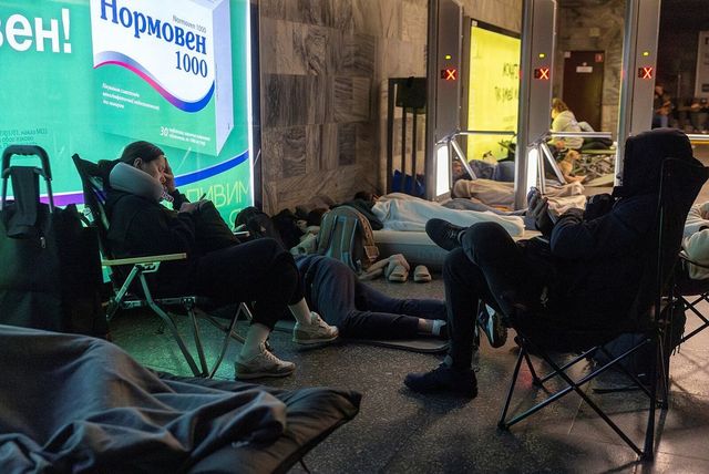 Rusko v noci podniklo rozsáhlý útok na Kyjev
