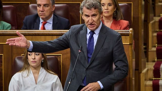 Feijóo reclama que Sánchez explique en el Congreso “la corrupción sistémica de su Gobierno”