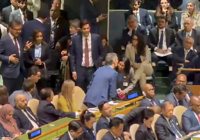 Delcy Rodríguez y Sánchez, un primer saludo en la ONU