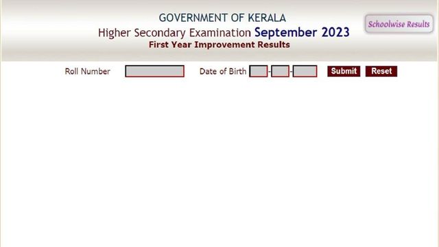 DHSE Kerala Plus One Result 2023 announced, here’s how to check results
