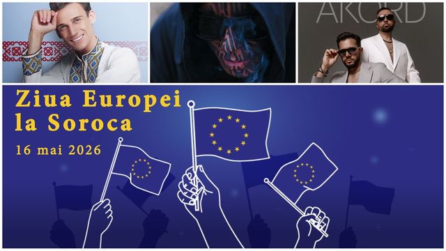 VIDEO Ziua Europei la Chișinău și Soroca
