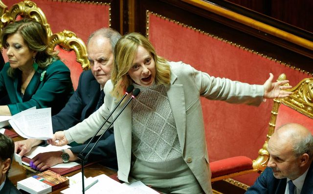 Meloni in Senato per le comunicazioni sul Consiglio Ue