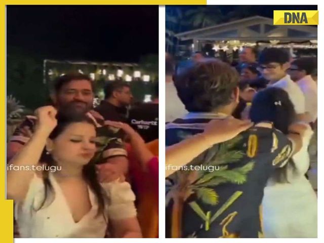 Watch: Dhoni Ushers In 2025 With Family, Dance With Wife Sakshi Goes Viral