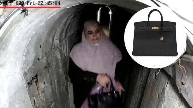 Un bolso de lujo en un túnel de Gaza protagoniza la última campaña israelí contra Hamás