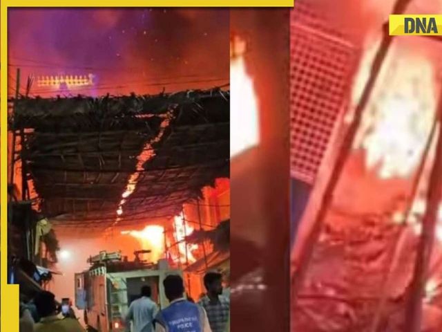 Fire breaks out near Sri Govindaraja Swamy temple in Tirupati