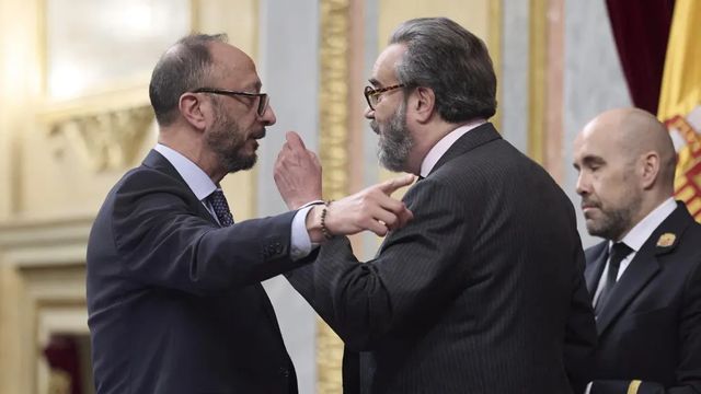 El vicepresidente del Congreso: «Pensaba por dónde me iba a llegar el sopapo»