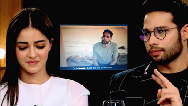 Siddhant Chaturvedi telling Ananya Panday ‘you treat me like an outsider’ in Gehraiyaan hits Twitter bohot hard