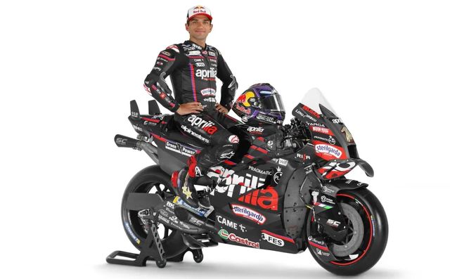 Jorge Martín se presenta con el '1' en Aprilia