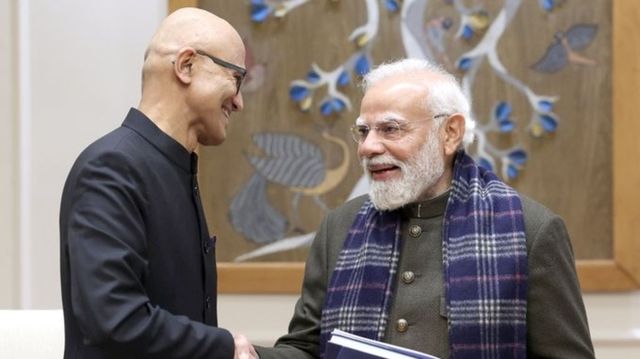 Microsoft boss Satya Nadella meets PM Modi, commits $17.5 billion investment in India