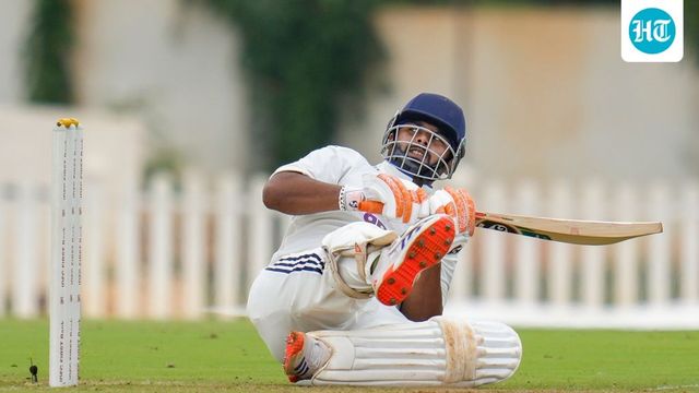 Bruised Rishabh Pant walks off after multiple blows vs South Africa A, Test comeback faces uncertainty