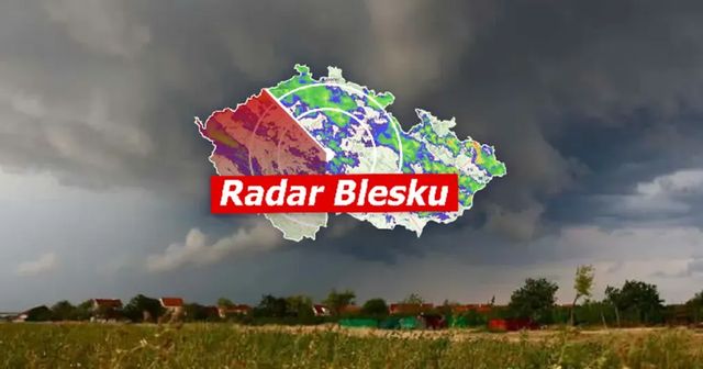 V Česku v neděli hrozí silné bouřky s nárazy větru a menšími kroupami