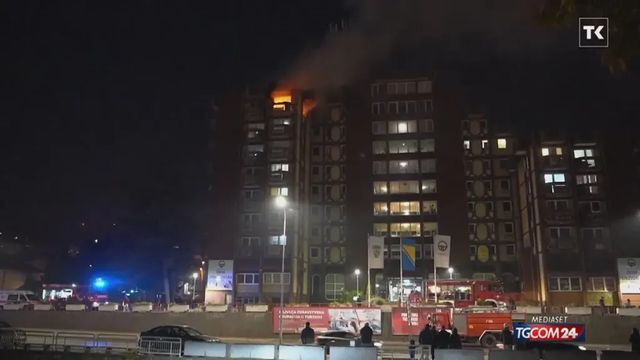 Bosnia, almeno nove morti in incendio casa riposo a Tuzla