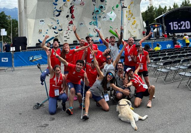 España brilla en la Copa del Mundo de Paraescalada con Los Ángeles 2028 en el horizonte