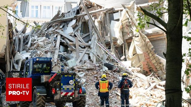 Două românce sunt date dispărute după ce o clădire a explodat în orașul german Görlitz