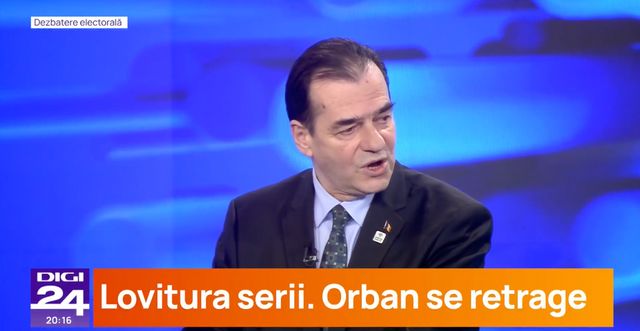 Ludovic Orban se retrage cursă