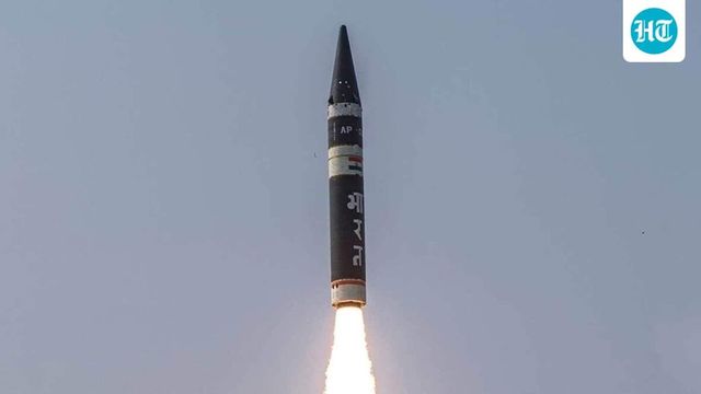 Intermediate Range Agni-Prime Missile successfully tested from rail-based mobile launcher system