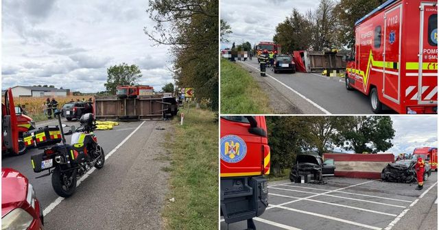 Accident cu doi morți și patru răniți, între care un minor, în Mureș