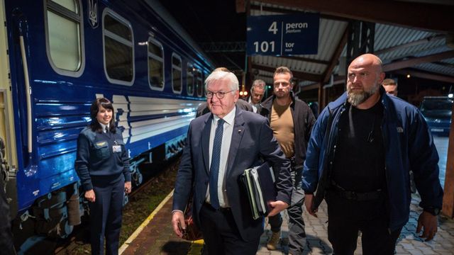 Kijevbe érkezett Frank-Walter Steinmeier német köztársasági elnök