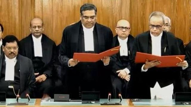 Justice Joymalya Bagchi Sworn In As Supreme Court Judge