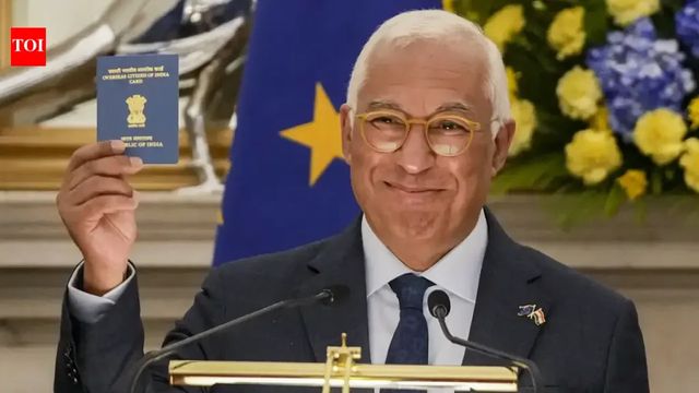 'Very proud of ancestral roots in Goa': European Council chief Antonio Costa flaunts OCI card—watch