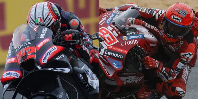 MotoGp Spagna, gara Sprint: vince Marc Marquez davanti a Bagnaia