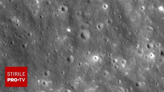 NASA a publicat imagini cu craterul lăsat în urmă de prăbușirea unei rachete SpaceX pe Lună