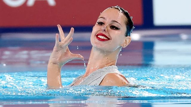 Iris Tió, bronce en solo libre en el Europeo de natación artística