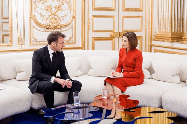 Președinta Maia Sandu participă la reuniunea Coaliției de Voință de la Paris la invitația lui Emmanuel Macron