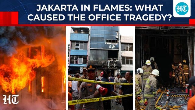 20 Dead After Fire Breaks Out At Seven-Storey Building In Jakarta