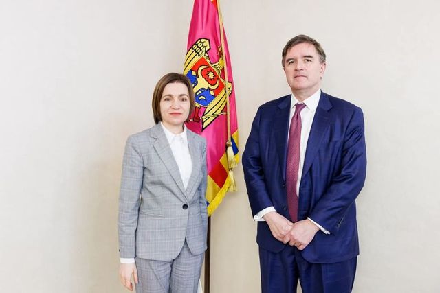 Maia Sandu a discutat cu James O’Brien, oficial al Departamentului de Stat al SUA, despre asistența americană pentru Moldova