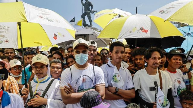 Il Papa a Timor Est,qui a confini del mondo ma al centro Vangelo