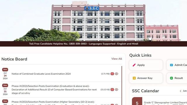 SSC CGL 2024 notification released; apply now for 17727 posts