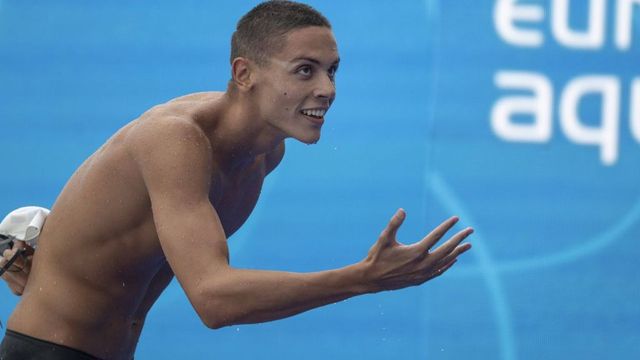 David Popovici, ales cel mai bun sportiv din Balcani în 2025. Înotătorul este dublu campion mondial la Singapore