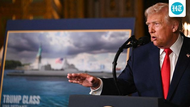 Trump announces new class of warship named after himself