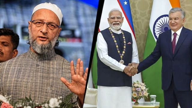 Very country Babur came from: Owaisi jabs BJP over PM Modi’s Uzbekistan honour