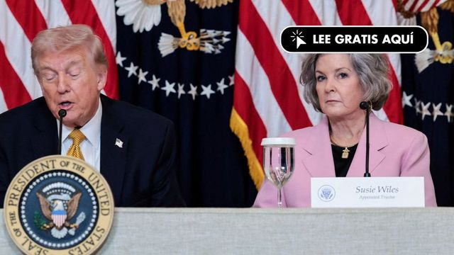 Trump anuncia que su jefa de gabinete, Susie Wiles, padece cáncer de mama