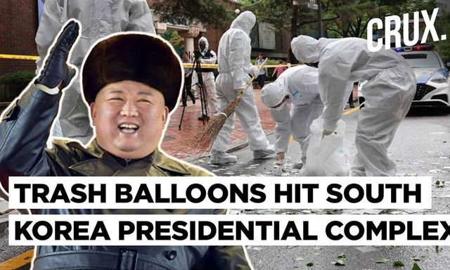 North Korea trash balloons disrupt flights in Seoul, cause rooftop fire