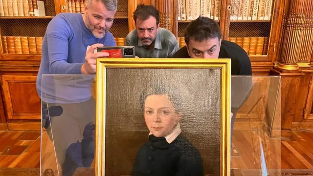 El Ministerio de Cultura devuelve un retrato de Giner de los Ríos en su primera restitución de arte incautado