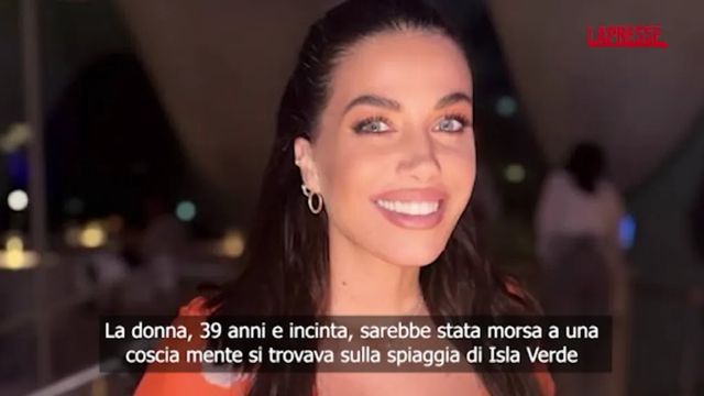 La giornalista Eleonora Boi, moglie di Danilo Gallinari, ferita da uno squalo