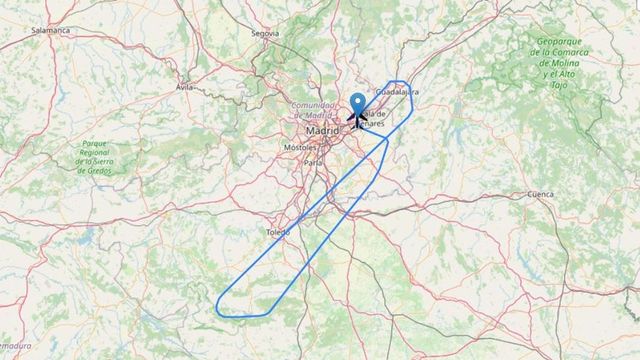 El Falcon en el que Sánchez viajaba a Doñana, obligado a regresar a Madrid por un problema técnico